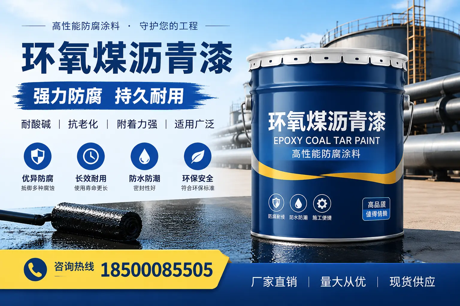 环氧煤沥青漆在防腐领域的重要性，鸡西行业动态